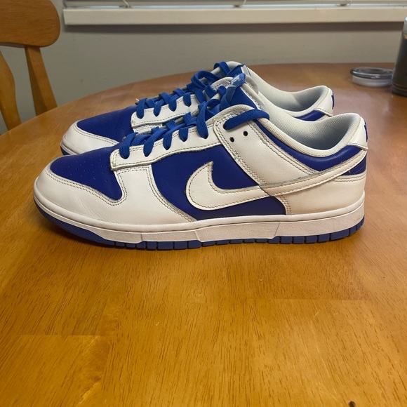 Nike Dunk Low / Racer Blue White - Picture 4 of 5